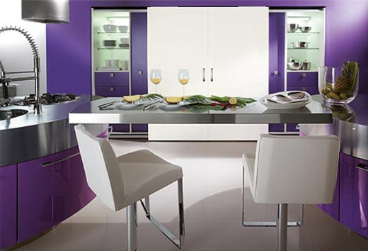 Фиолетовая гантеля. Кухня