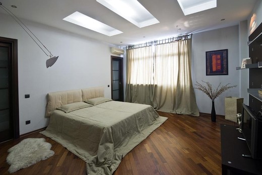 Квартира с Японским минимализмом. Спальня