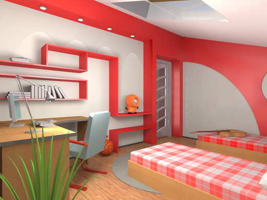 Interior of the apartment. Детская