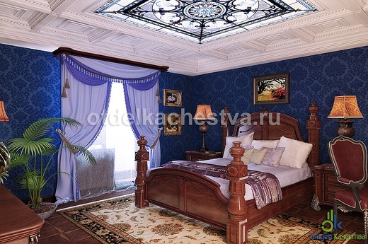 Дизайн квартиры 170 кв.м. Санкт-Петербург. Спальня