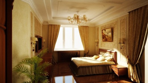 Квартира в Пушкине. Спальня