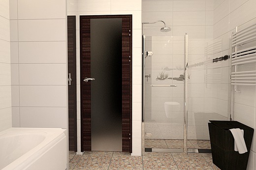 Дизайн интерьера. Ванная комната.. Ванная