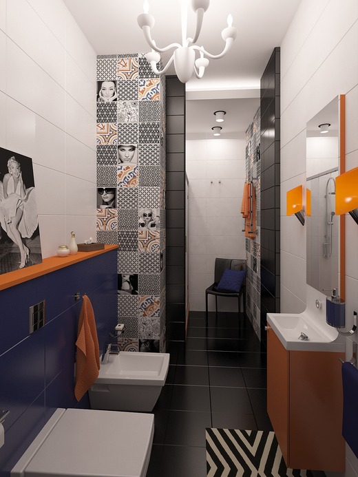 POP-АRТ baño privado — Интерьеры квартир, домов — MyHome.ru