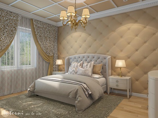 Дизайн в Сочи . Спальня (Бытха. Таунхауз). Спальня