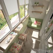 Балкон при кухне