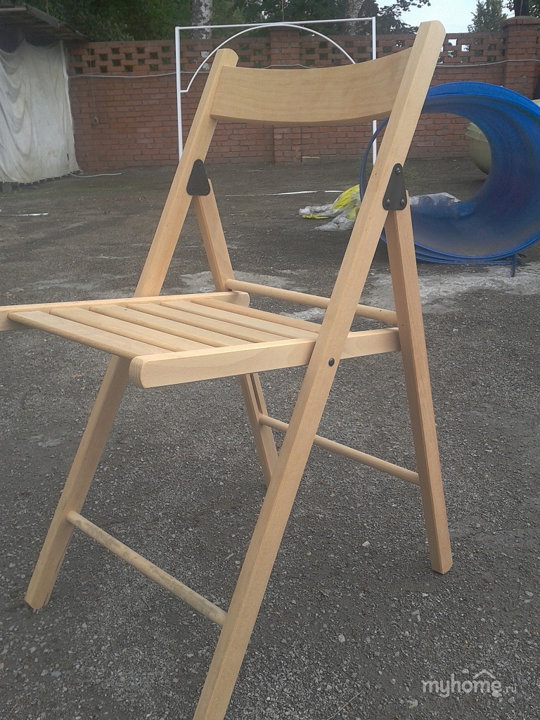 Как сделать раскладной стул из реек