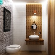 3-к квартира в эклектическом стиле - санузел