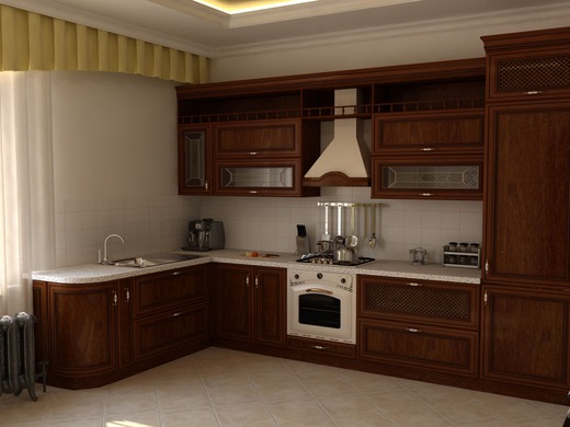 Дизайн проект Дома. Кухня