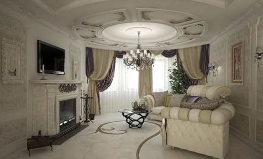 Дизайн-проект дома в г. Москва, жилая площадь 275 кв.м.. Гостиная