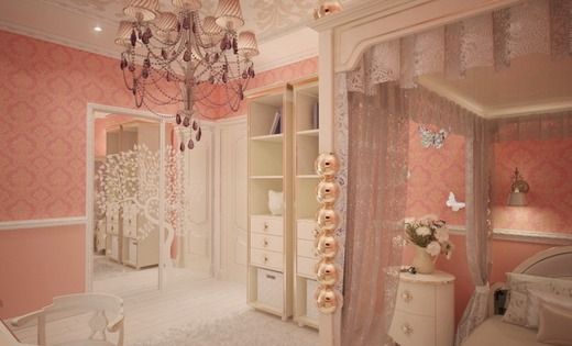 Дизайн-проект дома в г. Москва, жилая площадь 275 кв.м.. Детская