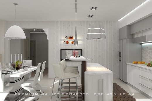 White ICELAND/дом Мариуполь 200м кв/. Кухня