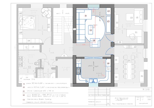 Дизайн интерьера холла 19.4 кв / Мариуполь 2017 дом 130 кв . Планировки