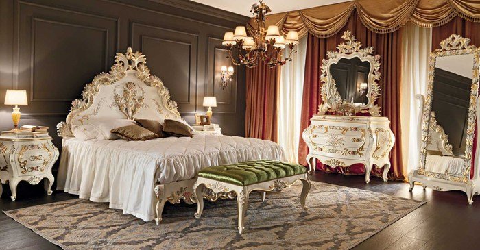 роскошная спальня